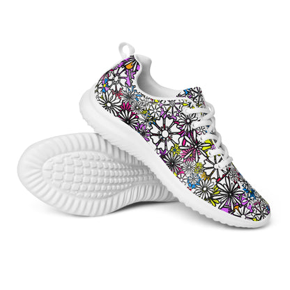 Forbidden Flower {White} Flyknit Athletic Shoe (Sizes US W5-12) [FREE SHIPPING]