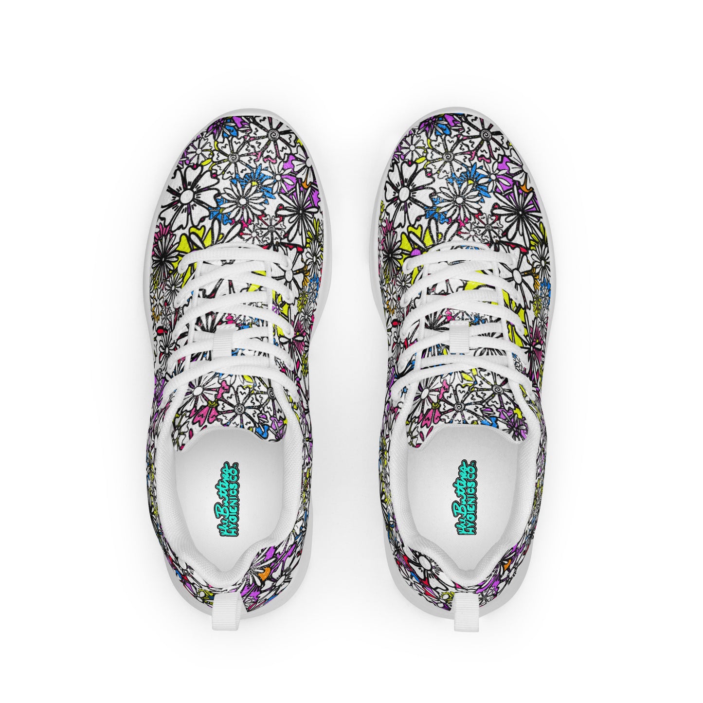 Forbidden Flower {White} Flyknit Athletic Shoe (Sizes US W5-12) [FREE SHIPPING]