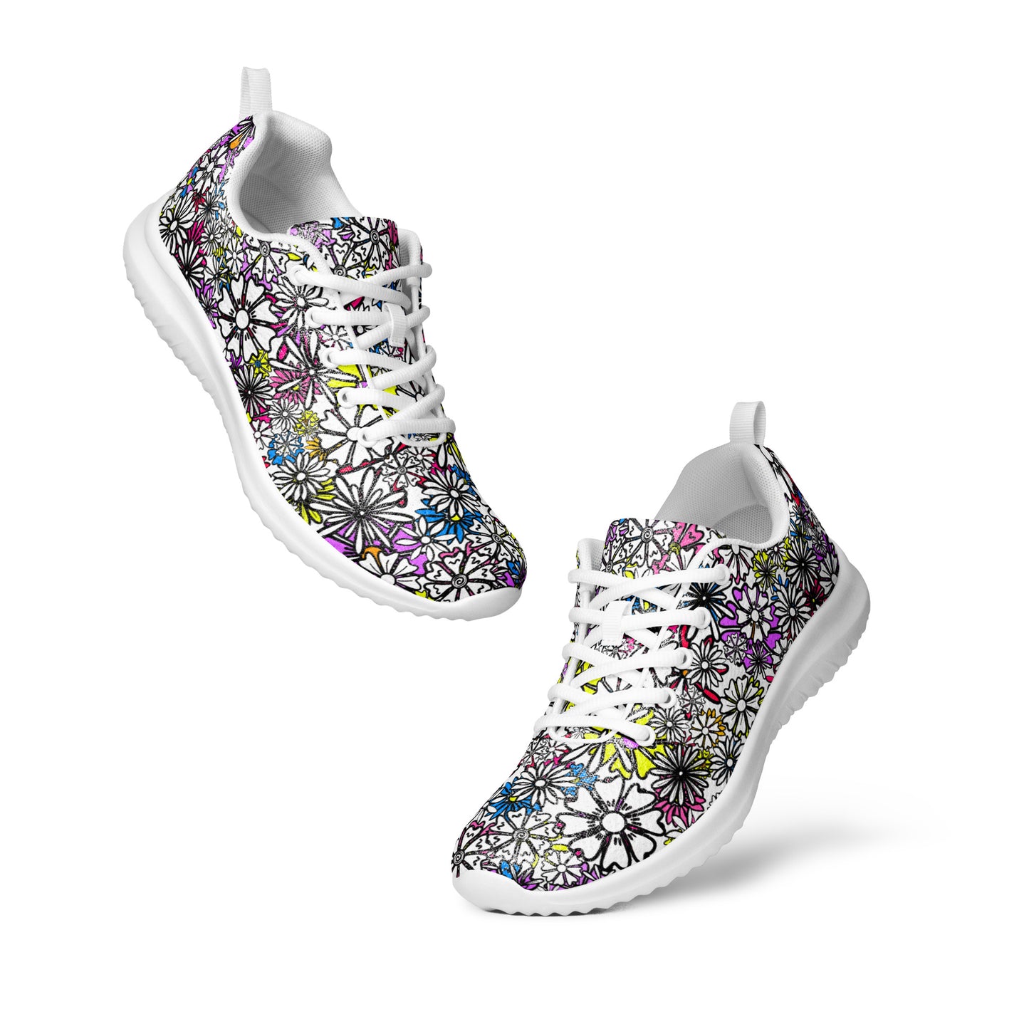 Forbidden Flower {White} Flyknit Athletic Shoe (Sizes US W5-12) [FREE SHIPPING]