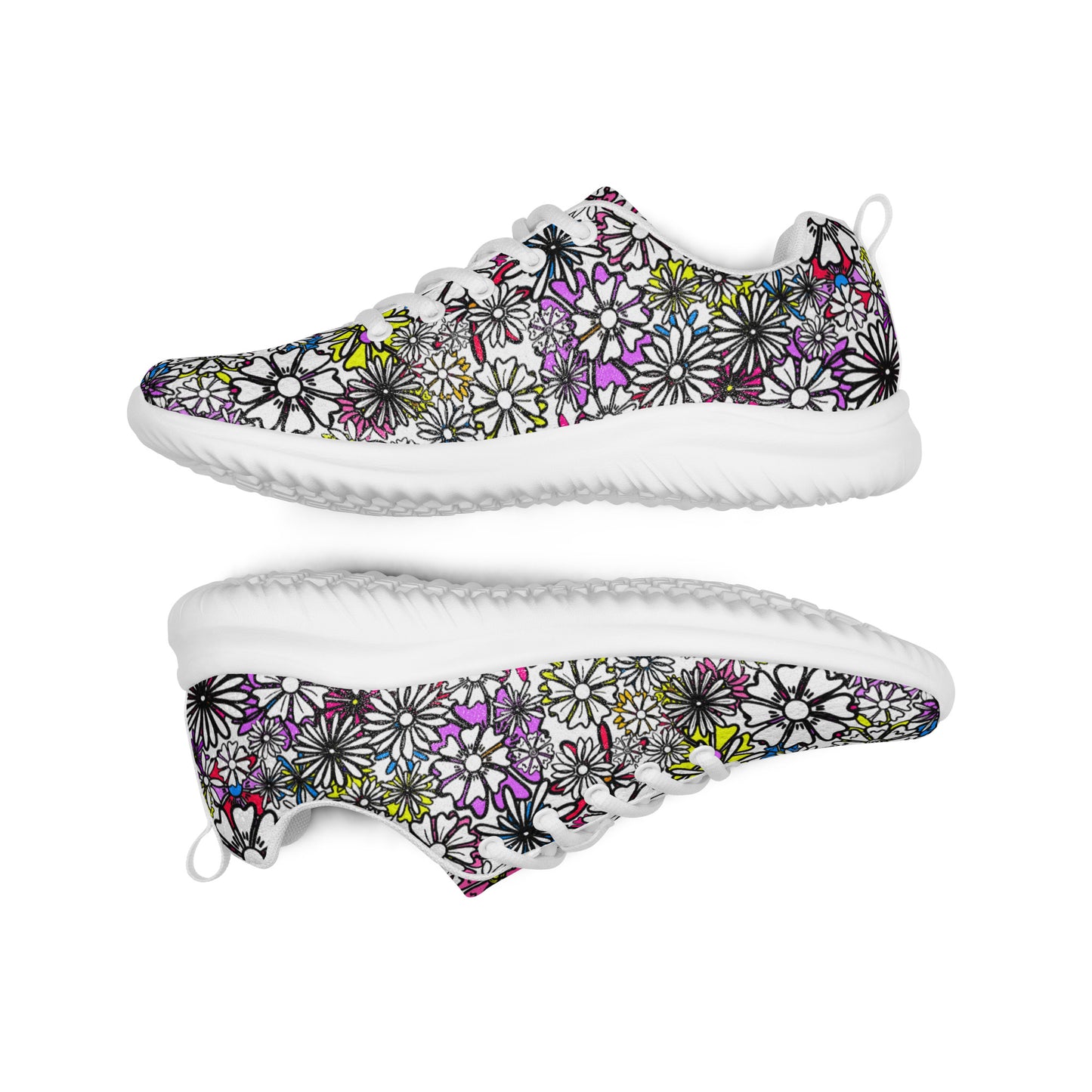 Forbidden Flower {White} Flyknit Athletic Shoe (Sizes US W5-12) [FREE SHIPPING]