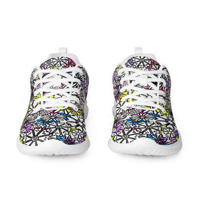 Forbidden Flower {White} Flyknit Athletic Shoe (Sizes US W5-12) [FREE SHIPPING]