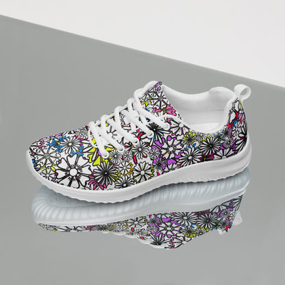 Forbidden Flower {White} Flyknit Athletic Shoe (Sizes US W5-12) [FREE SHIPPING]