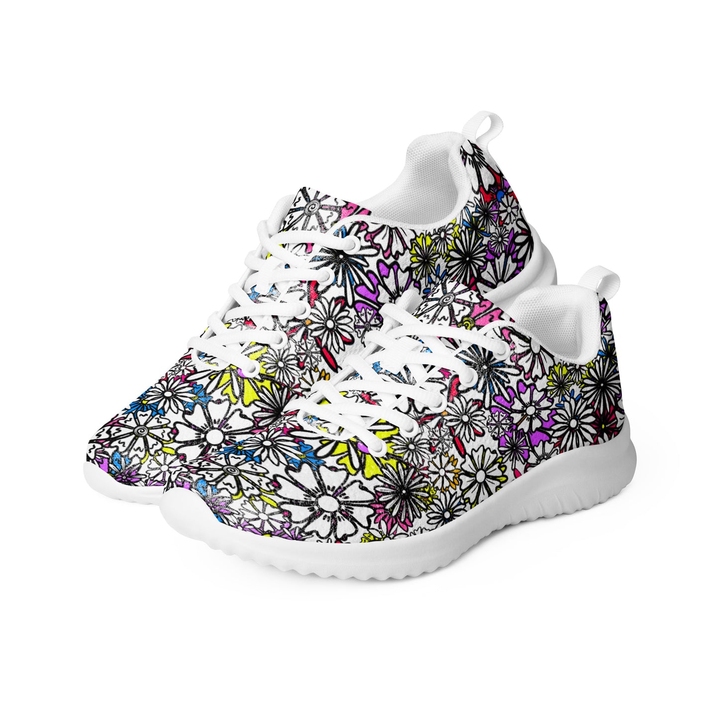 Forbidden Flower {White} Flyknit Athletic Shoe (Sizes US W5-12) [FREE SHIPPING]