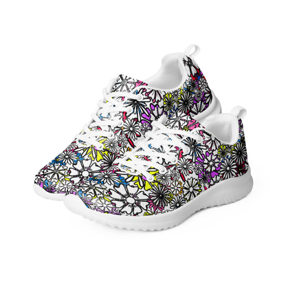 Forbidden Flower {White} Flyknit Athletic Shoe (Sizes US W5-12) [FREE SHIPPING]