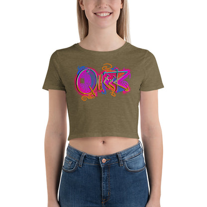 Queer Pride - Extra Cunty Crop Tee [100% Ringspun Cotton, XS-L, Multiple Colors] *Free Shipping*