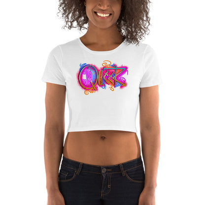 Queer Pride - Extra Cunty Crop Tee [100% Ringspun Cotton, XS-L, Multiple Colors] *Free Shipping*